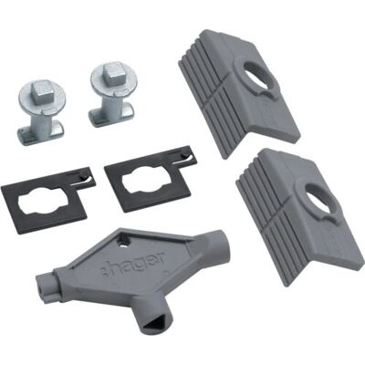 Accessoire d'armoire électrique Hager FL80Z - Paire d'inserts pour panneaux Monaco 8x8 - Publicité Accessoire d'armoire électrique Hager FL80Z - Paire d'inserts pour panneaux Monaco 8x8 - Publicité
