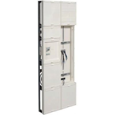 Hager UF52W2N Verteilertafel - 2-feldig, 1350mm, Grau Hager UF52W2N Verteilertafel - 2-feldig, 1350mm, Grau