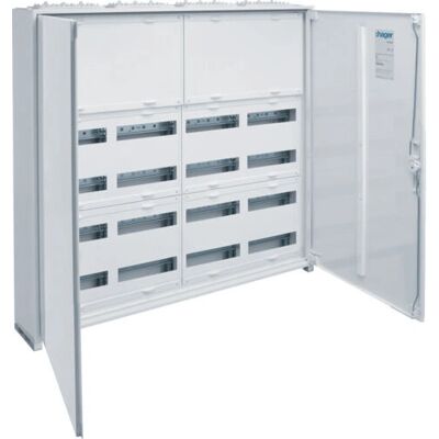 Hager FWB64N Elektrischer Schaltschrank - Edelstahl - 950x1050x161mm - IP44 Hager FWB64N Elektrischer Schaltschrank - Edelstahl - 950x1050x161mm - IP44