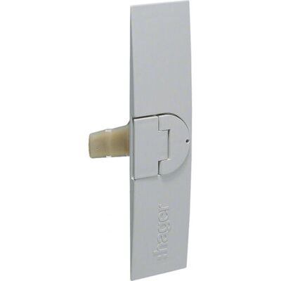 Hager FZ598 - Serrure IP43 pour coffret électrique - Durable, facile à utiliser - Publicité Hager FZ598 - Serrure IP43 pour coffret électrique - Durable, facile à utiliser - Publicité