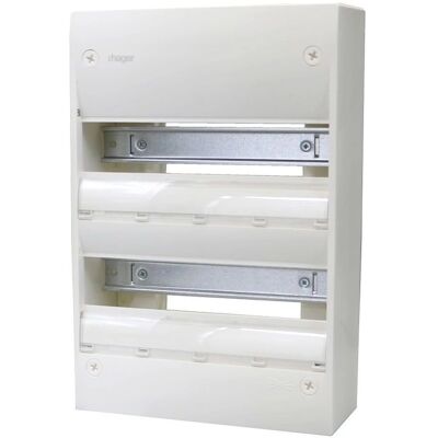 Tablero eléctrico Gamma+ Hager 2 filas 26 módulos Tablero eléctrico Gamma+ Hager 2 filas 26 módulos