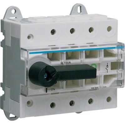Hager HA305 Interrupteur Modulaire 3 Pôles - Commutateur électrique - Publicité Hager HA305 Interrupteur Modulaire 3 Pôles - Commutateur électrique - Publicité