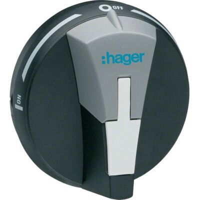 Hager HZC010 Accesorio para caja eléctrica - Accionamiento giratorio 20-100A Hager HZC010 Accesorio para caja eléctrica - Accionamiento giratorio 20-100A