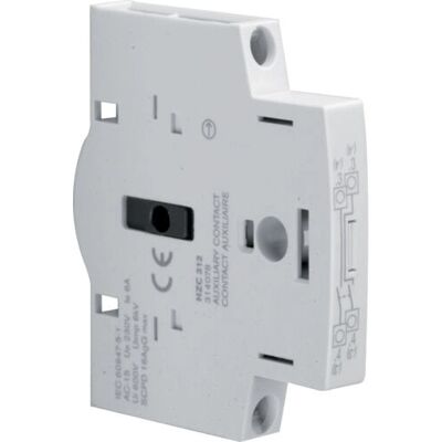 Hager HZC312 Contacto Auxiliar - Accesorio para interruptores Hager HZC312 Contacto Auxiliar - Accesorio para interruptores