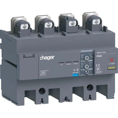 Hager HBW630L - Relais d'alarme - 4P 630A IP40 - Publicité Hager HBW630L - Relais d'alarme - 4P 630A IP40 - Publicité