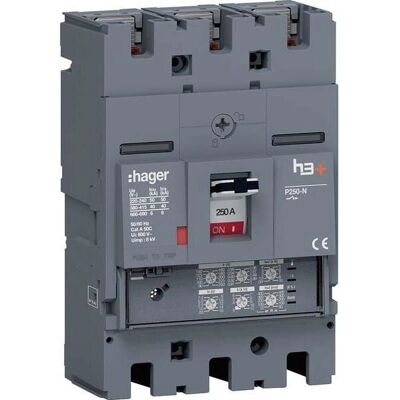 Hager - HNT250JR - 3P3D - 250A - Circuit Breaker - Publicité Hager - HNT250JR - 3P3D - 250A - Circuit Breaker - Publicité