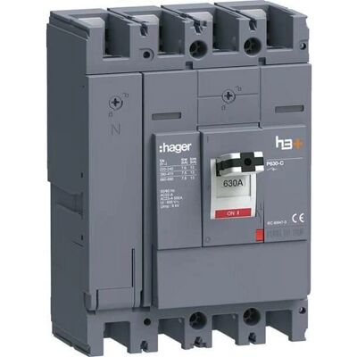 Hager HCW631AR 4-poliger 630A Lasttrennschalter - Schaltgerät Hager HCW631AR 4-poliger 630A Lasttrennschalter - Schaltgerät