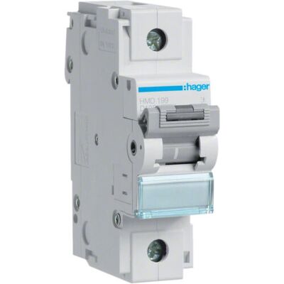 Hager HMD199 Leitungsschutzschalter - 1-polig, 125A, 15kA, IP20 Hager HMD199 Leitungsschutzschalter - 1-polig, 125A, 15kA, IP20