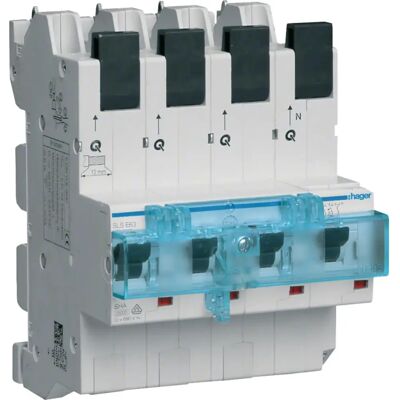 Hager HAG HTS663E 3P+N 63A E-QuickConnect Leitungsschutzschalter Hager HAG HTS663E 3P+N 63A E-QuickConnect Leitungsschutzschalter