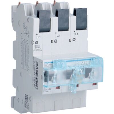 Hager HTS332C 3-poliger Schalter für Sammelschiene - Elektronikzubehör Hager HTS332C 3-poliger Schalter für Sammelschiene - Elektronikzubehör