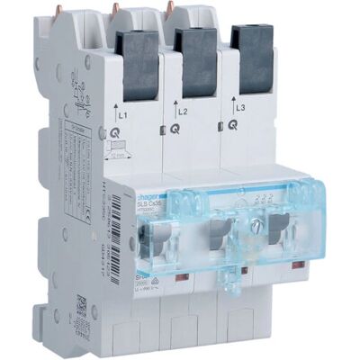 Hager HTS335C - Interruptor 3P para Distribución - Accesorio Eléctrico Hager HTS335C - Interruptor 3P para Distribución - Accesorio Eléctrico