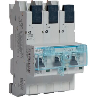 Hager HTS340C Interruptor 3P para distribución - Accesorio de caja eléctrica Hager HTS340C Interruptor 3P para distribución - Accesorio de caja eléctrica