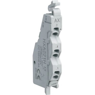 Hager HXA021H Contact auxiliaire - Accessoire pour disjoncteur - Publicité Hager HXA021H Contact auxiliaire - Accessoire pour disjoncteur - Publicité
