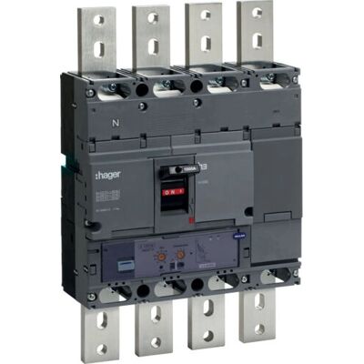 Hager HNE971H Leistungsschalter - 4P 50kA 1000A - Zubehör Hager HNE971H Leistungsschalter - 4P 50kA 1000A - Zubehör