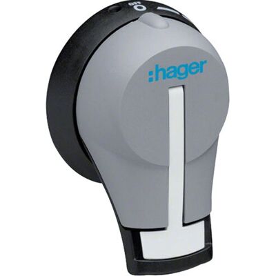 Hager HZC001 Accessoire Interrupteur de Charge Noir - Commutateur électrique - Publicité Hager HZC001 Accessoire Interrupteur de Charge Noir - Commutateur électrique - Publicité