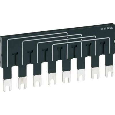 Hager HZI400 - Pont de connexion pour commutateur 63/125A - Publicité Hager HZI400 - Pont de connexion pour commutateur 63/125A - Publicité