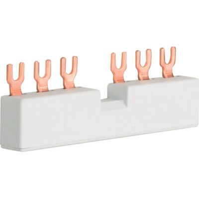 Hager KD302M Accessoire pour Armoire Électrique - 3Ph, 10mm², 6Modules - Publicité Hager KD302M Accessoire pour Armoire Électrique - 3Ph, 10mm², 6Modules - Publicité