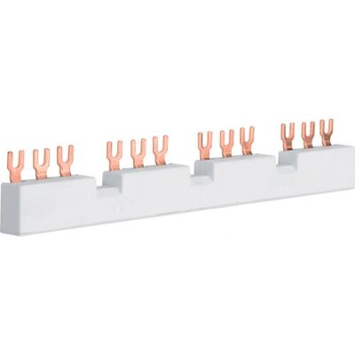Hager KD304M - Barre de phase 3P - Accessoire d'armoire électrique - Publicité Hager KD304M - Barre de phase 3P - Accessoire d'armoire électrique - Publicité