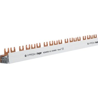 Hager KDN463B - 3P+N, 57 modules, Gabel, 10mm² - Accessoire pour enceinte électrique - Publicité Hager KDN463B - 3P+N, 57 modules, Gabel, 10mm² - Accessoire pour enceinte électrique - Publicité