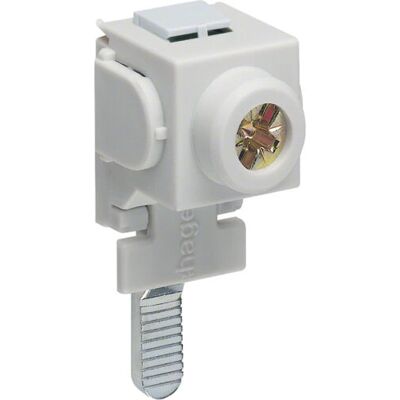 Hager KF83A Bloc de connexion - 1P Blanc - Publicité Hager KF83A Bloc de connexion - 1P Blanc - Publicité