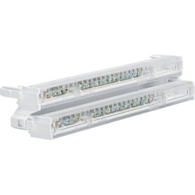 Hager KM22A Universelle PE/N-Klemme - 2x22, 10x16/12x10 mm² - Weiß Hager KM22A Universelle PE/N-Klemme - 2x22, 10x16/12x10 mm² - Weiß