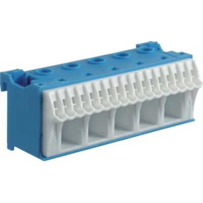 Hager KN22N Klemme - 22 Anschlüsse, Blau Hager KN22N Klemme - 22 Anschlüsse, Blau