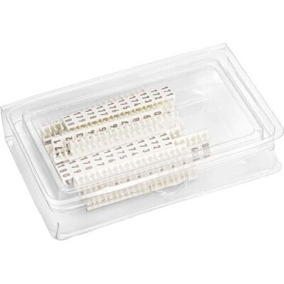 Hager KWL003 Clips d'identification blancs - Accessoire pour tableau électrique - Publicité Hager KWL003 Clips d'identification blancs - Accessoire pour tableau électrique - Publicité