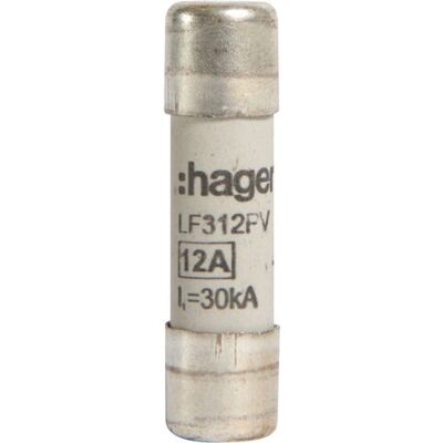 Cartouche fuse solaire Hager LF312PV - Accessoire électrique - Publicité Cartouche fuse solaire Hager LF312PV - Accessoire électrique - Publicité