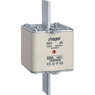 Hager LNH3630M - NH3 Sicherungseinsatz - 630A 500V - Elektronikzubehör Hager LNH3630M - NH3 Sicherungseinsatz - 630A 500V - Elektronikzubehör