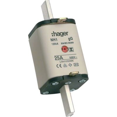 Hager LNH1125MK - 125 A, 135 mm, 55 mm - Elektrische Gehäusezubehör Hager LNH1125MK - 125 A, 135 mm, 55 mm - Elektrische Gehäusezubehör