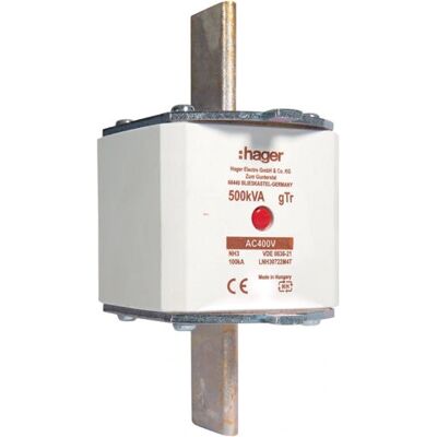 Hager LNH30722M4T - Elektrischer Gehäzeschutz - 722A, 400V, Mittendetektor Hager LNH30722M4T - Elektrischer Gehäzeschutz - 722A, 400V, Mittendetektor
