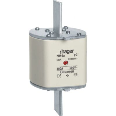 Hager LNH40400M Gehäusezubehör - NH4a, 500V, Kombinationsanzeige Hager LNH40400M Gehäusezubehör - NH4a, 500V, Kombinationsanzeige