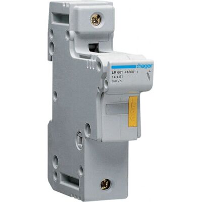 Hager LR601 - 1P Fuse Switch - Electrical enclosure accessory Hager LR601 - 1P Fuse Switch - Electrical enclosure accessory