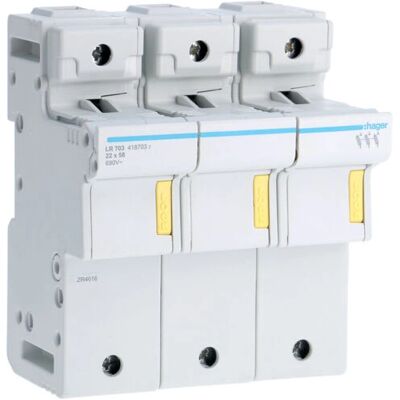Hager LR703 - Accessoire pour boîtier électrique - 22x58 mm, 3P - Publicité Hager LR703 - Accessoire pour boîtier électrique - 22x58 mm, 3P - Publicité