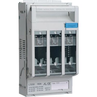 Hager LT050 Elektrische Gehäusezubehör - 3-polig, 160A, IP3X Hager LT050 Elektrische Gehäusezubehör - 3-polig, 160A, IP3X