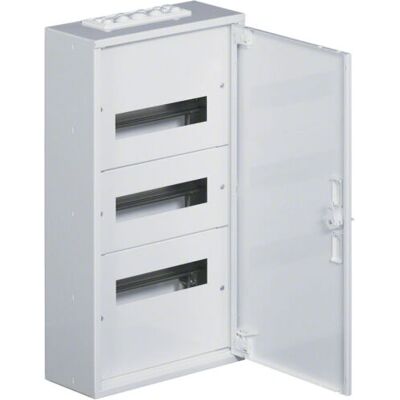 Hager FW312WT - Caja distribución superficie - 3 filas, 36 módulos - IPX4 Hager FW312WT - Caja distribución superficie - 3 filas, 36 módulos - IPX4