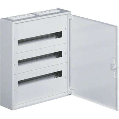 Caja eléctrica Hager FW324WT - Montaje en superficie, 3 filas Caja eléctrica Hager FW324WT - Montaje en superficie, 3 filas