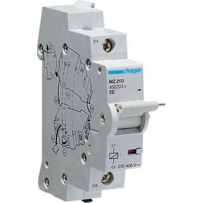 Hager MZ203 - Current Release Coil - 230/415 VAC - Circuit Breaker Hager MZ203 - Current Release Coil - 230/415 VAC - Circuit Breaker