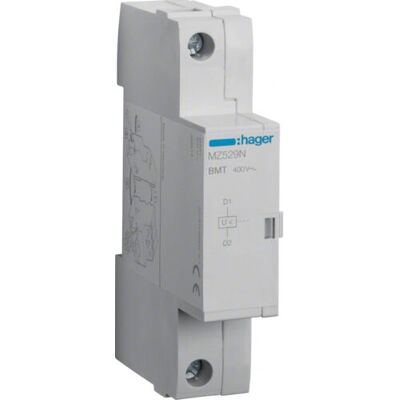 Hager MZ529N - Relé de sous-tension - Accessoire d'armoire électrique - Publicité Hager MZ529N - Relé de sous-tension - Accessoire d'armoire électrique - Publicité
