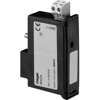 Hager SM204 Module Mémoire - Accessoire Boîte Électrique - Publicité Hager SM204 Module Mémoire - Accessoire Boîte Électrique - Publicité