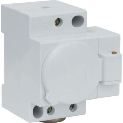 Accessoire pour coffret électrique Hager SN017 avec prise Schuko grise - Publicité Accessoire pour coffret électrique Hager SN017 avec prise Schuko grise - Publicité