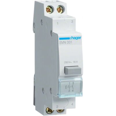 Hager SVN331 16A S-Typ Leitungsschutzschalter - IP20 Hager SVN331 16A S-Typ Leitungsschutzschalter - IP20