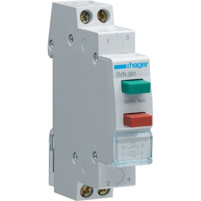 Hager SVN391 2-fach Taster - Elektronikzubehör Hager SVN391 2-fach Taster - Elektronikzubehör