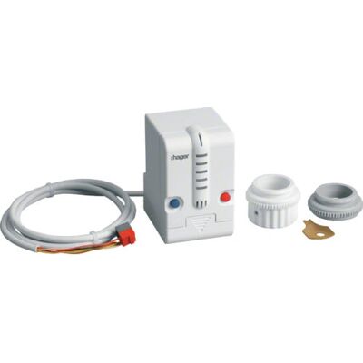 Hager TX502 Steckdose, Thermostat, Weiß Hager TX502 Steckdose, Thermostat, Weiß