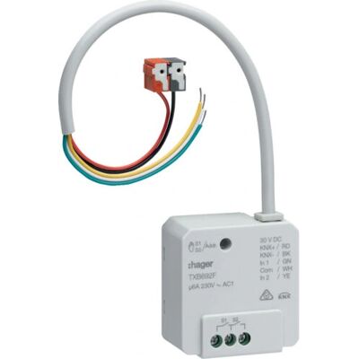 Hager TXB692F Enchufe de Interruptor/Persiana Gris - Salida de Conmutación/Jalousie Hager TXB692F Enchufe de Interruptor/Persiana Gris - Salida de Conmutación/Jalousie