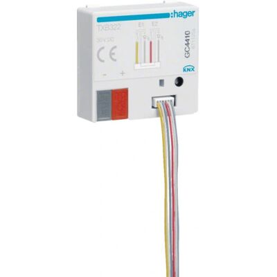 Hager TXB322 Steckdose - Binäreingang/ausgang - KNX Hager TXB322 Steckdose - Binäreingang/ausgang - KNX
