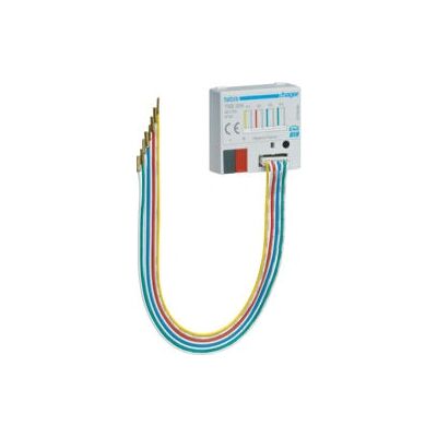 Hager TXB304 Entrée Binaire KNX - 4 Canaux - Accessoire Distributeur - Publicité Hager TXB304 Entrée Binaire KNX - 4 Canaux - Accessoire Distributeur - Publicité