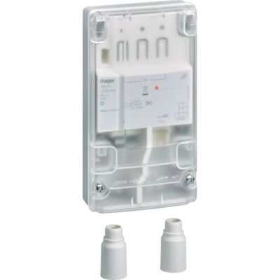 Hager TXE771 - Impuls Gateway KNX 1 Eingang - Steckdose Hager TXE771 - Impuls Gateway KNX 1 Eingang - Steckdose