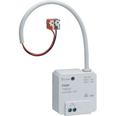 Hager TYB601B Intelligenter KNX Schaltaktor - 10A, Grau Hager TYB601B Intelligenter KNX Schaltaktor - 10A, Grau