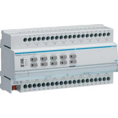 Hager TYM620D Gris - Module KNX 20/10 - Publicité Hager TYM620D Gris - Module KNX 20/10 - Publicité